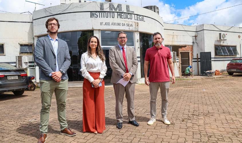 MPRO visita IML de Porto Velho para verificar recomendações