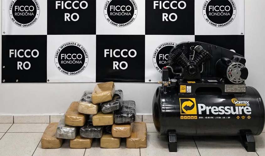 FICCO/RO apreende drogas e faz prisão em flagrante