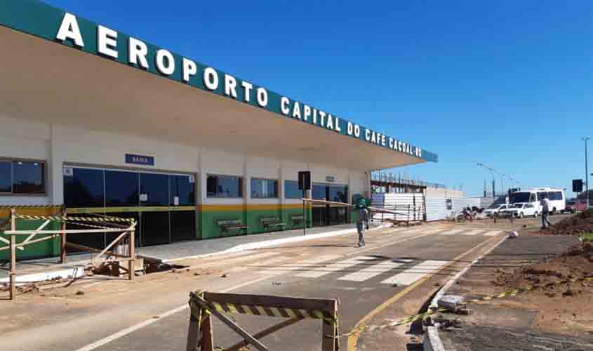Azul vistoria aeroportos regionais de Rondônia para a retomada dos voos 