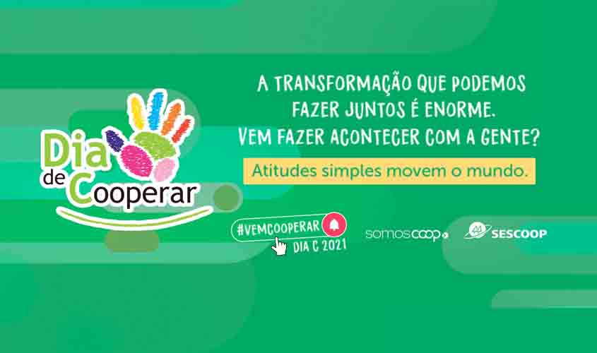 Dia de Cooperar 2021 será lançado em Rondônia com uma super live