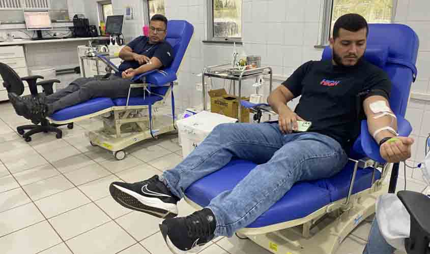 Servidores incentivados a doarem sangue em virtude de demandas de urgência