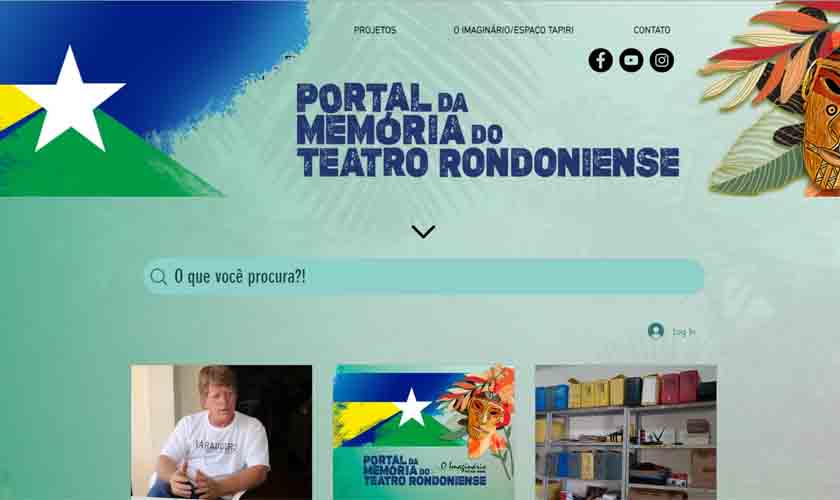 Portal da Memória do Teatro Rondoniense será lançado no próximo sábado