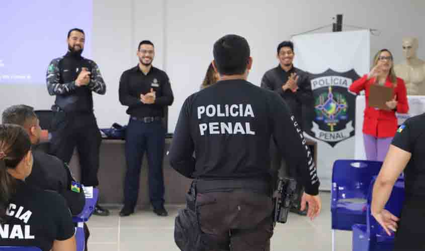 Capacitações de atualizações técnicas são promovidas para servidores penais em Porto Velho