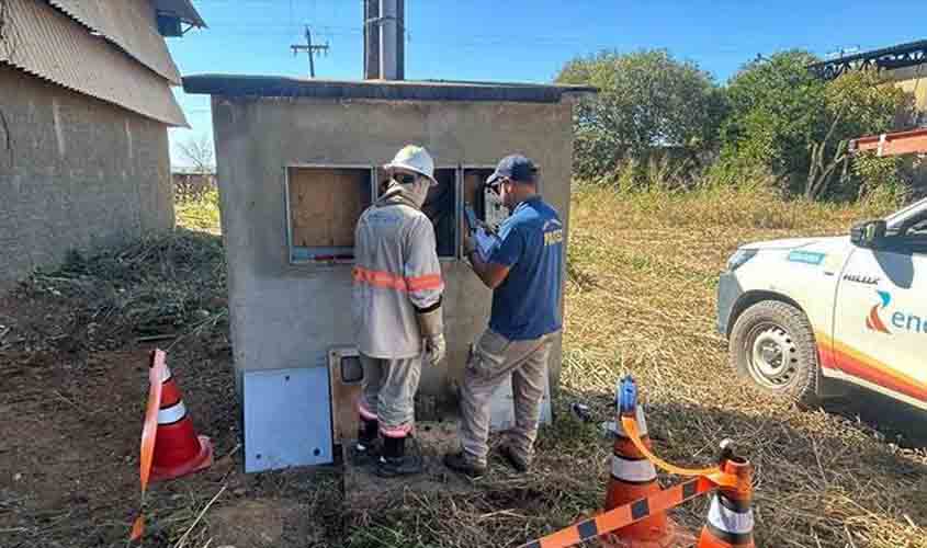 Operação identifica furto de energia em madeireira 