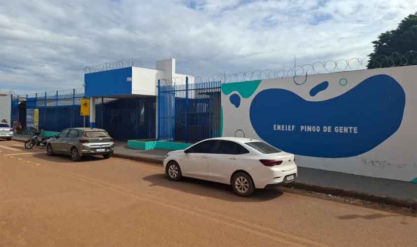 Solenidade marca entrega de reforma na Escola Pingo de Gente, zona Leste de Porto Velho