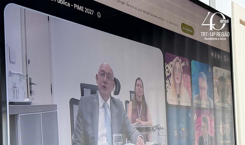 TRT-14 realiza audiência pública sobre metas do Judiciário 2027