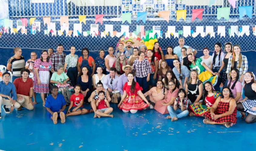 Prefeitura realiza arraiá para pacientes do CAPS