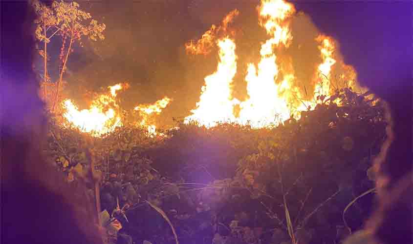 Incêndios em terrenos baldios mobilizam Corpo de Bombeiros em Porto Velho