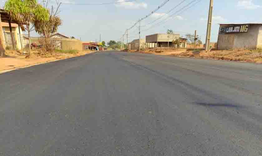 Trecho da rua Goianésia é recuperado próximo ao Residencial Cristal da Calama