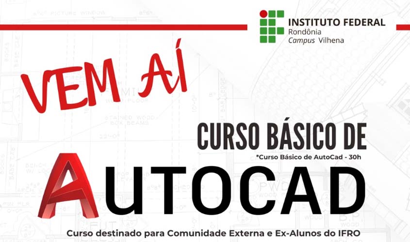 Campus oferta vagas para Curso Básico de AutoCad