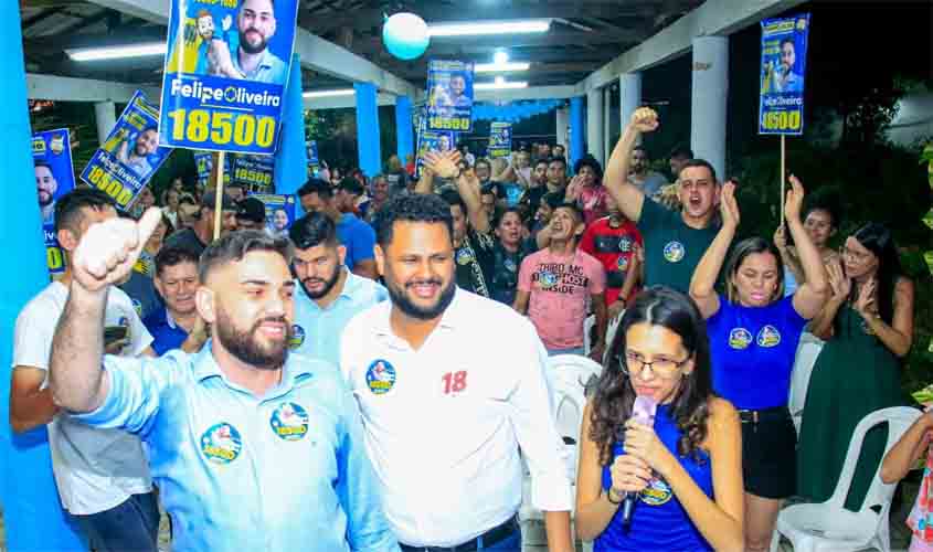 Felipe Oliveira promoveu o maior evento político da Rede Sustentabilidade em Rondônia neste sábado: A verdadeira mudança para Porto Velho