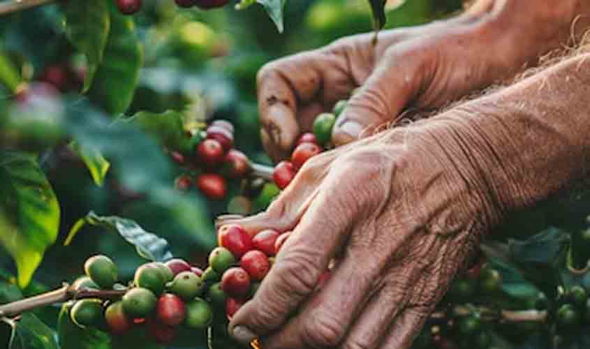 Café em tendência de alta