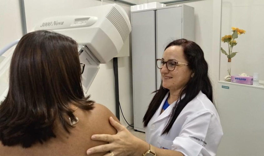 VILHENA: Regional realiza mais de 340 mamografias em 45 dias e supera meta em 15%