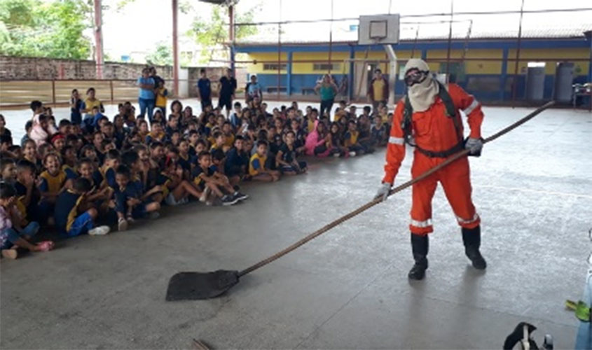 Brigada Municipal e Sema intensificam ações educativas de prevenção e combate