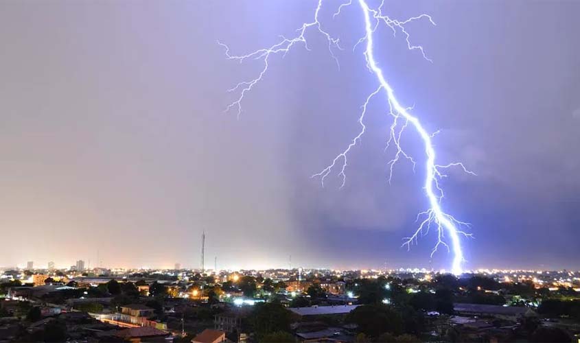 Alerta: Inmet prevê chuvas intensas e ventos de até 60 km/h em 39 Cidades de Rondônia