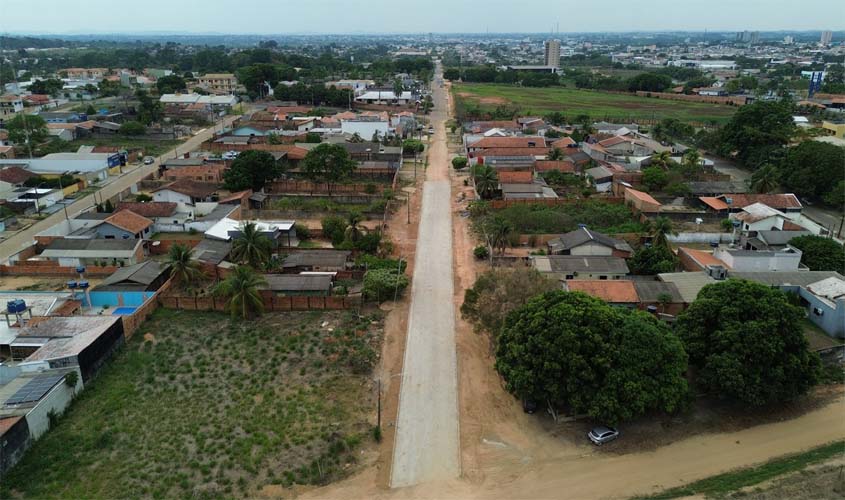 Concluída pavimentação de trecho da rua Manfredo Barata