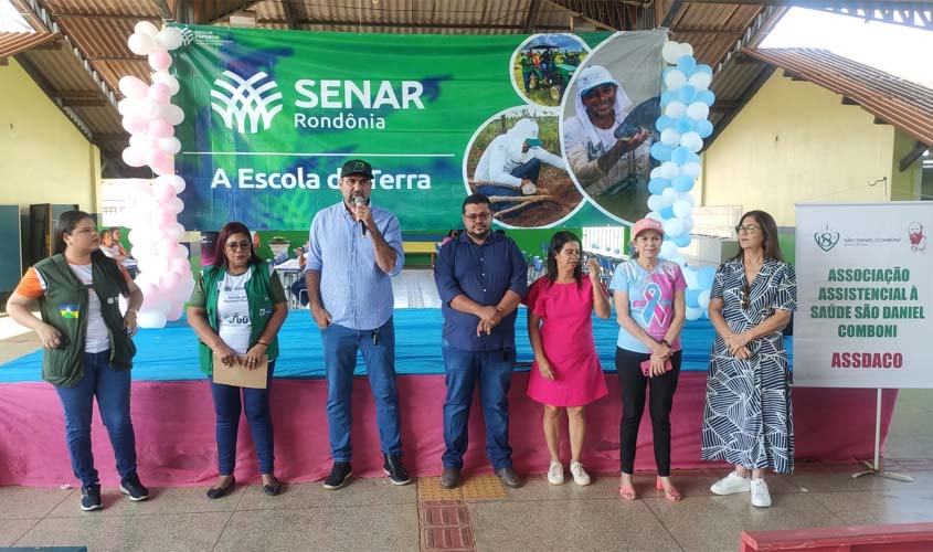 Município recebe as campanhas de prevenção ao câncer da ASSDACO; Comboni Azul e Comboni Rosa atende homens e mulheres