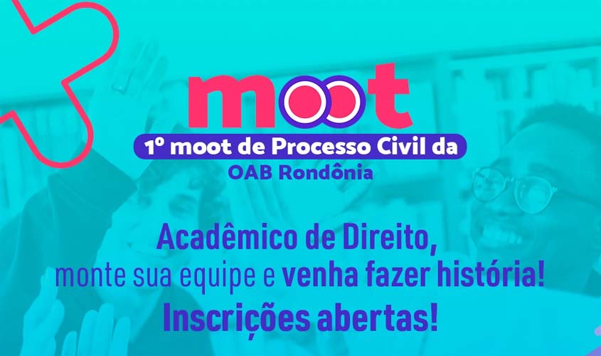 OAB divulga edital de competição de Processo Civil para estudantes de direito em Porto Velho