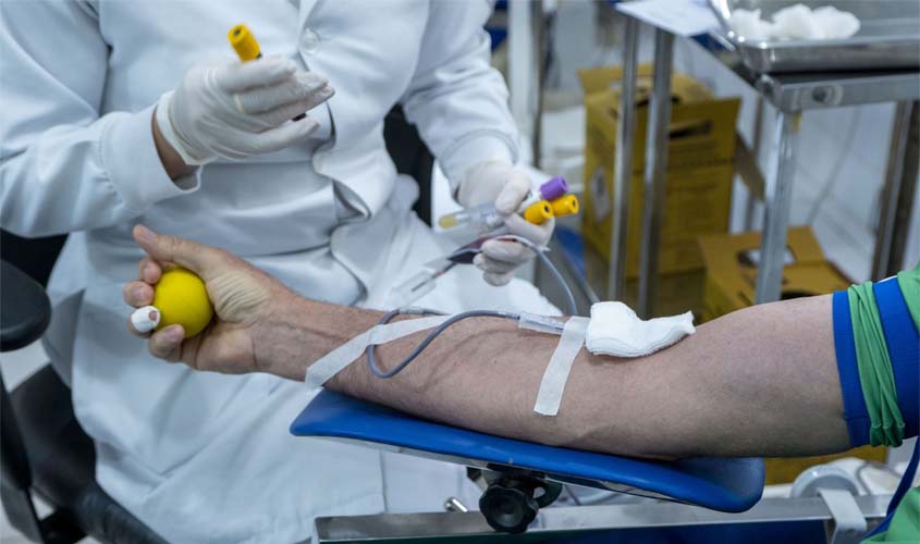 Doação de sangue garante folga a servidores municipais