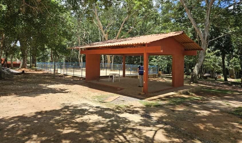 Bosque Municipal reformado valoriza lazer público