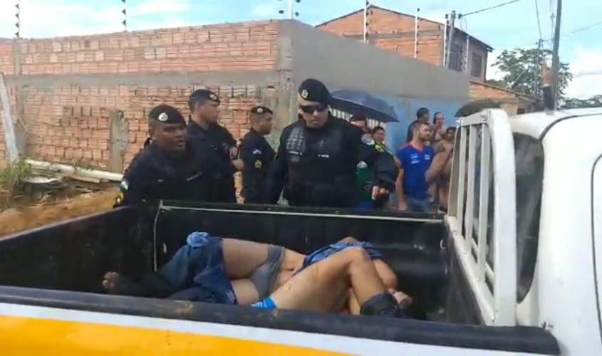 Assaltantes são baleados durante troca de tiros com a Polícia Militar em Porto Velho; um morreu e o outro está em estado grave