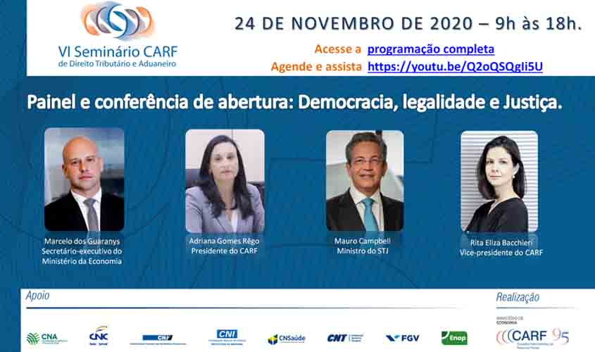 Seminário debate direito tributário e aduaneiro