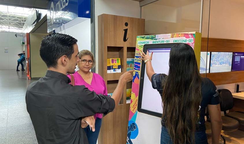 CAT de Porto Velho recebe visita técnica de gestores do turismo de Ouro Preto do Oeste