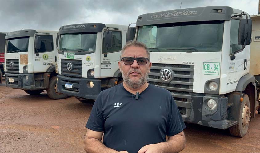 Vereador Everaldo Fogaça comemora início das obras de asfaltamento em Vista Alegre do Abunã