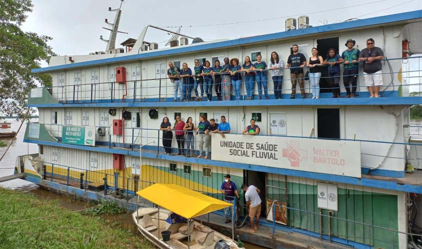 Em três missões, a Policlínica Oswaldo Cruz Fluvial realizou mais de 1.400 atendimentos