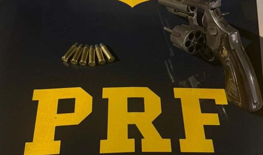 PRF apreende armas, munições e drogas em Rondônia