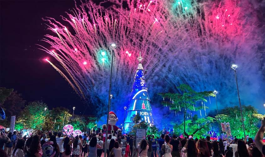 Prefeitura transforma Parque da Cidade em espetáculo natalino