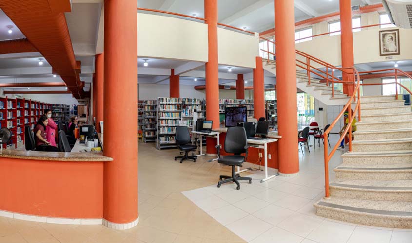 Mesmo em período de férias, Biblioteca Francisco Meireles está de portas abertas para os estudantes e leitores