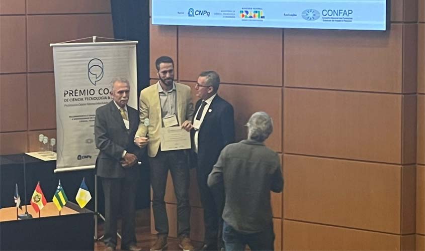 Pesquisador de Rondônia conquista 1ª colocação em premiação nacional de Ciência e Tecnologia em São Paulo