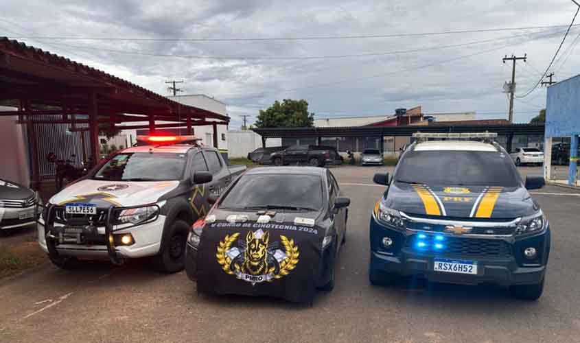 PRF em Rondônia apreende cerca de três quilos de cocaína em Jaru