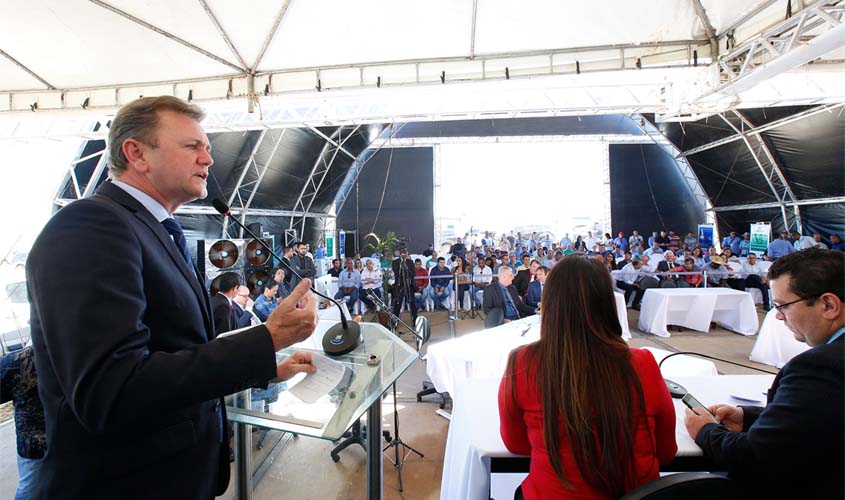 Luizinho Goebel enaltece Rondônia Rural Show 