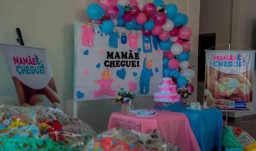 Grávidas são contempladas com kits enxoval do programa estadual “Mamãe Cheguei”