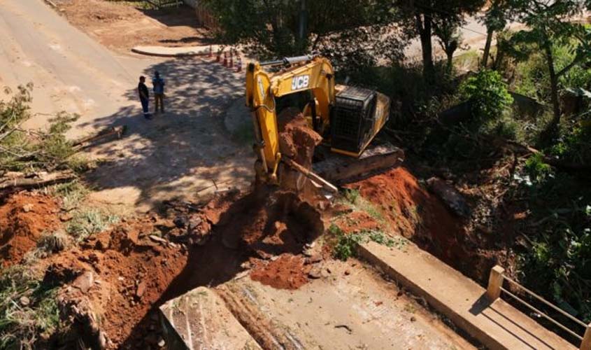 Prefeitura inicia obra de galeria no Setor 05