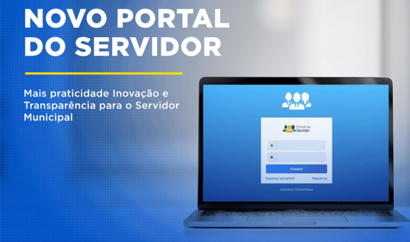 Prefeitura de Porto Velho lança novo Portal do Servidor