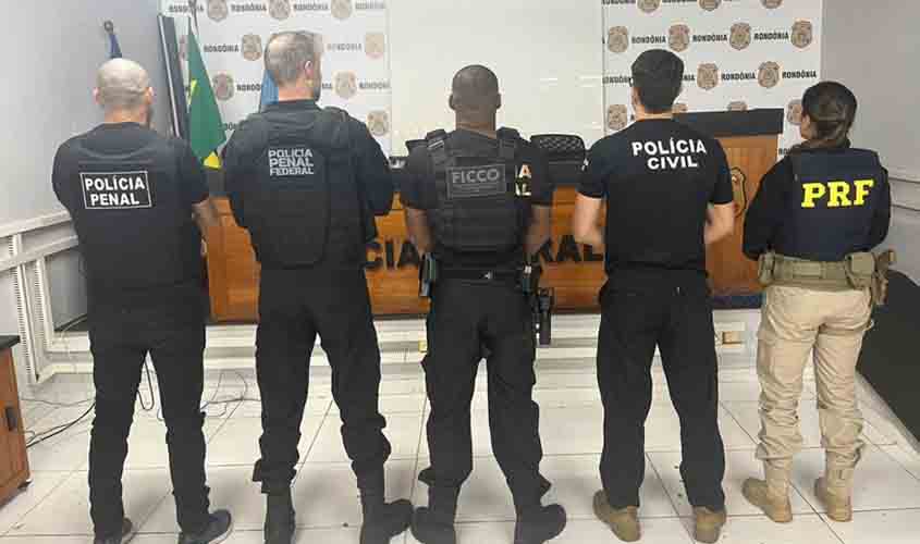 FICCO/RO deflagra a Operação Integratis Publicae contra corrupção no sistema penitenciário