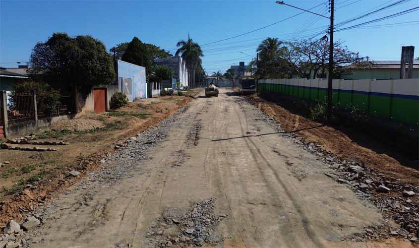 Semosp prepara base de ruas do bairro São Pedro