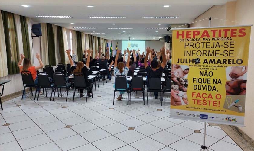 Porto Velho realiza ações de conscientização sobre Dia Mundial de Luta contra as Hepatites Virais