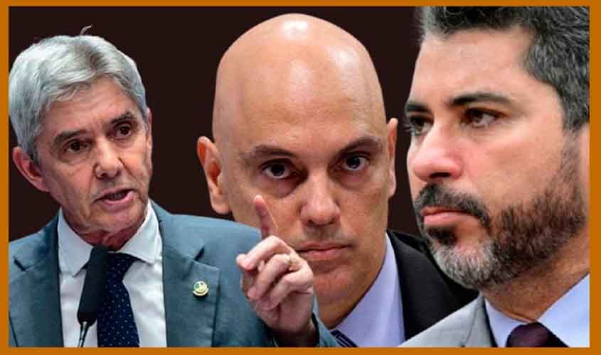 Marcos Rogério e Bagattoli também assinam o 29º pedido de Impeachment contra o ministro Alexandre de Moraes