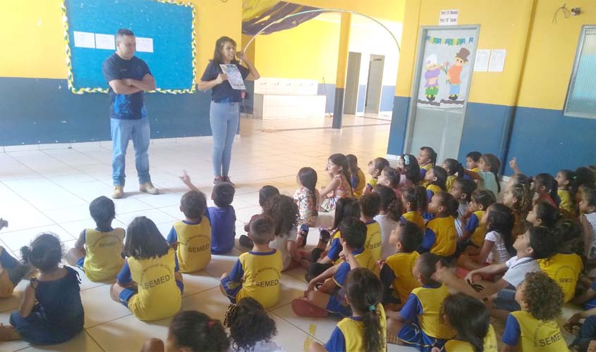 Prefeitura realiza campanha educativa nas Escolas de Jaci Paraná