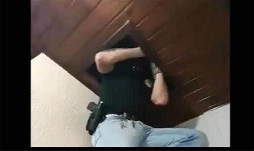 PF divulga vídeo em que agentes encontram R$ 20 mil escondido dentro de forro na casa de prefeita “Lebrinha”, em São Francisco do Guaporé