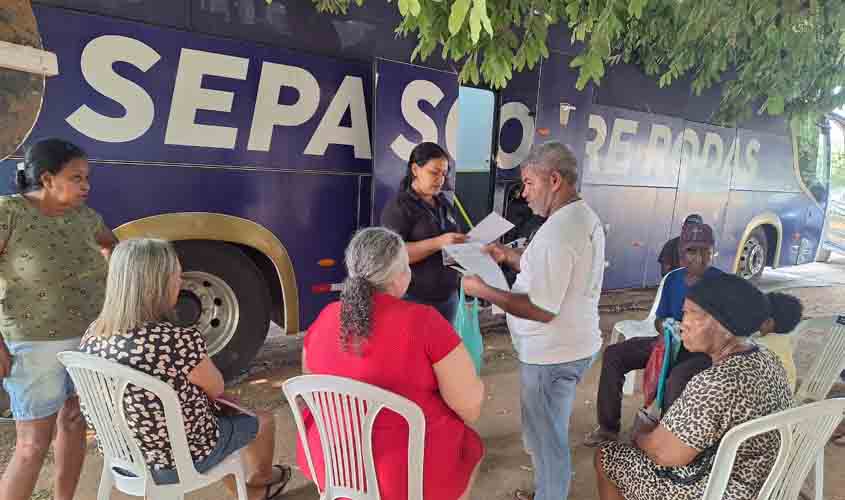 Moradores do Setor 6 recebem ação de regularização fundiária do governo de RO