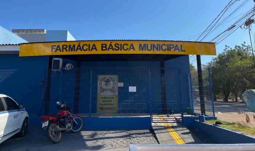 População de Porto Velho pode retirar medicamentos aos sábados na farmácia básica municipal; saiba o local e horário de atendimento