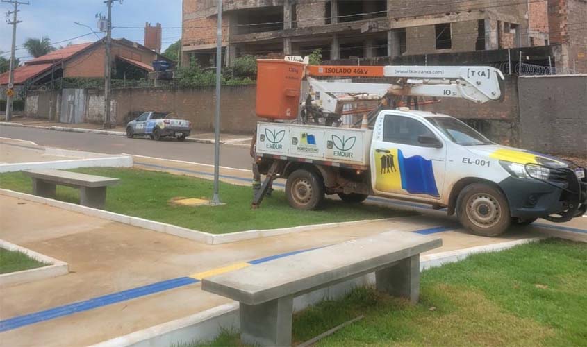 Dispositivo antichoque aumenta segurança na Praça Marise Castiel