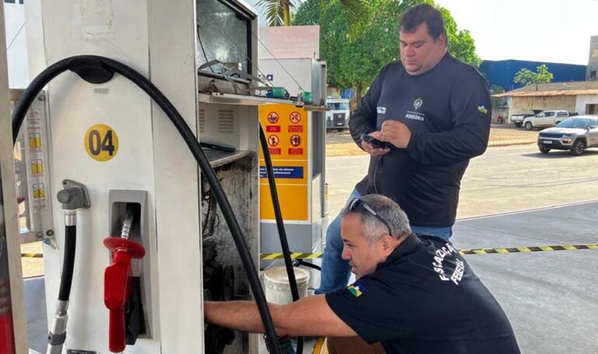 Operação Abastecimento Seguro fiscaliza postos de combustíveis em RO