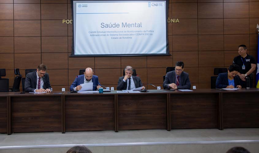 Implantação do Comitê Antimanicomial no sistema socioeducativo pelo TJRO