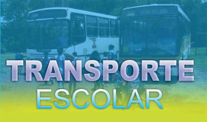 Nota Semed sobre pedido de revogação do transporte escolar